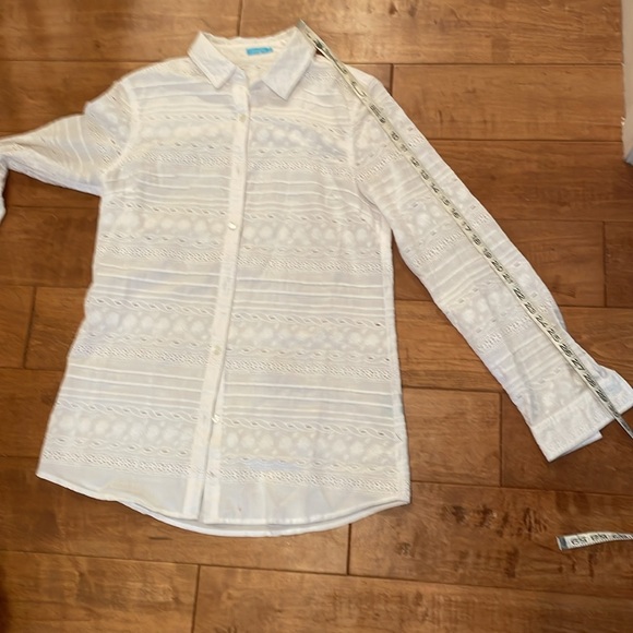 j McLaughlin S embroidered top - Picture 8 of 8